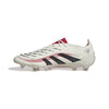 adidas Predator Elite FG Firm Ground Soccer Cleat - Off White/ Core Black/ Pure Ruby