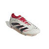 adidas Predator Elite FG Firm Ground Soccer Cleat - Off White/ Core Black/ Pure Ruby