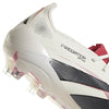 adidas Predator Elite FG Firm Ground Soccer Cleat - Off White/ Core Black/ Pure Ruby