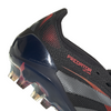 adidas Predator Elite Fold Tounge FG Firm Ground Soccer Cleat - Core Black / Grey Four / Lucid Red