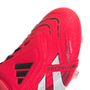 adidas Predator Elite Fold Tounge FG Firm Ground Soccer Cleat - Lucid Red / Cloud White / Core Black