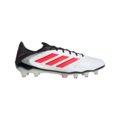 adidas Copa Pure 3 Elite FG Firm Ground Soccer Cleat -Cloud White / Lucid Red / Core Black