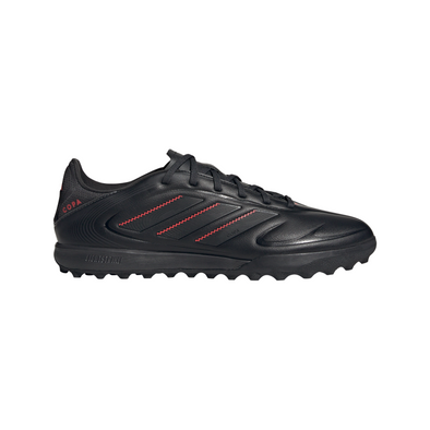 adidas Copa Pure 3 League TF Turf Soccer Cleat -Core Black / Carbon / Lucid Red