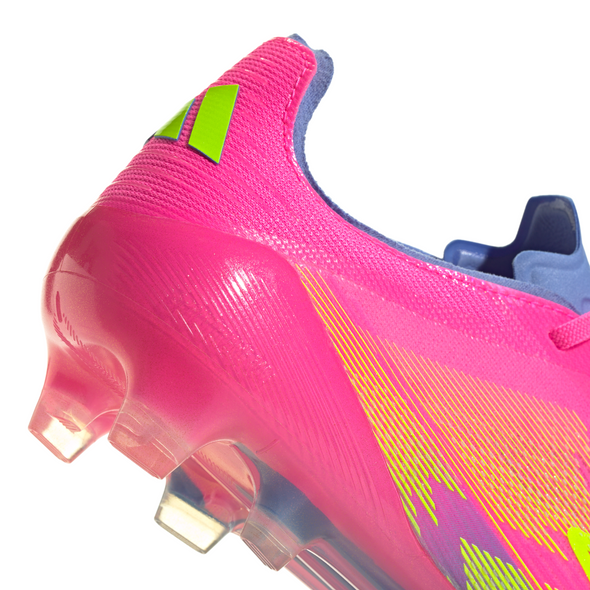 adidas F50 Elite FG Firm Ground Soccer Cleat - Lucid Pink/ Lucid Lemon/ Blue Fusion