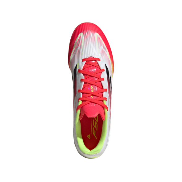 adidas F50 League TF - Cloud White/Core Black /Solar Yellow