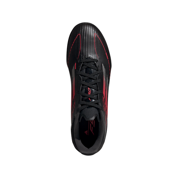 adidas F50 League TF -Core Black / Iron Metallic / Lucid Red