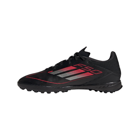 adidas F50 League TF -Core Black / Iron Metallic / Lucid Red