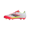 adidas F50 League FG Firm Ground Soccer Cleats- Cloud White/Core Black /Solar Yellow