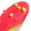 adidas F50 League FG Firm Ground Soccer Cleats- Cloud White/Core Black /Solar Yellow