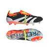 adidas Predator Elite Fold Tounge FG Firm Ground Soccer Cleat - Core Black/White/Solar Red