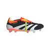 adidas Predator Elite Fold Tounge FG Firm Ground Soccer Cleat - Core Black/White/Solar Red