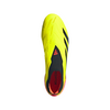 adidas Predator Elite Laceless FG Firm Ground Soccer Cleat - Solar Yellow/Core Black/Solar Red