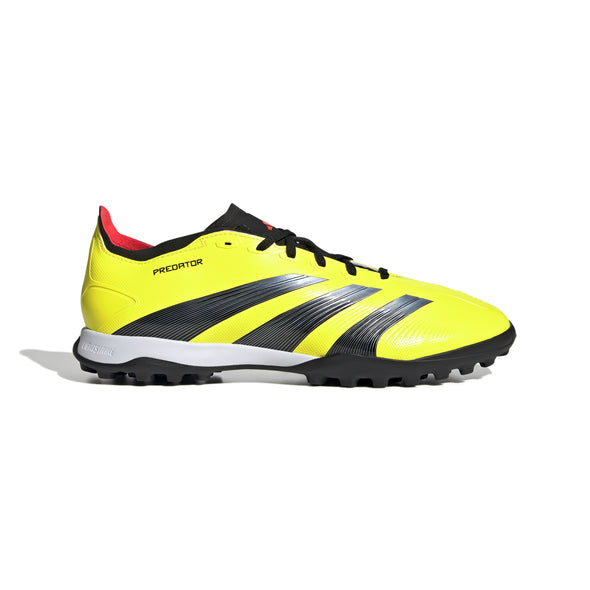 adidas Predator League Low TF Turf Soccer Cleat - Solar Yellow/ Core Black/ Solar Red