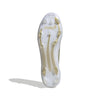 adidas F50 Elite Laceless FG Firm Ground Soccer Cleat - Cloud White / Gold Metallic / Cloud White