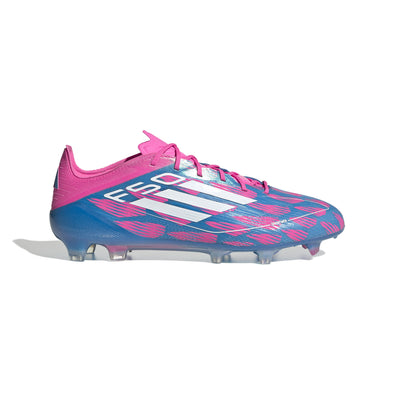 adidas F50 Elite FG Firm Ground Soccer Cleat  Solar Blue/ White/ Solar Pink