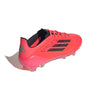 adidas F50 Elite FG Firm Ground Soccer Cleat  Turbo/ Aurora Black/ Platinum Metallic