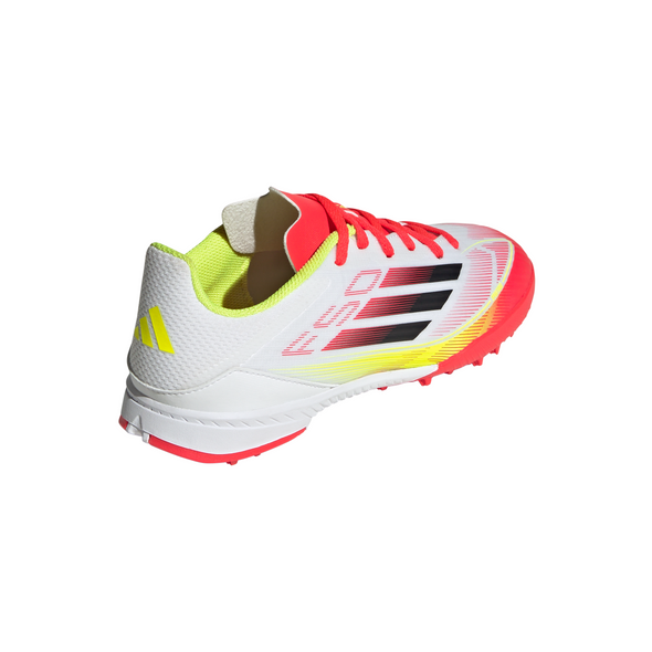 adidas F50 League Junior TF- Cloud White/Core Black/Solar Yellow