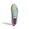 adidas Predator Elite FG Firm Ground Soccer Cleat - Almost Blue/ Lucid Pink/ Semi Solar Yellow