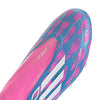 adidas F50 Elite Laceless FG Firm Ground Soccer Cleat Solar Blue/ White/ Solar Pink