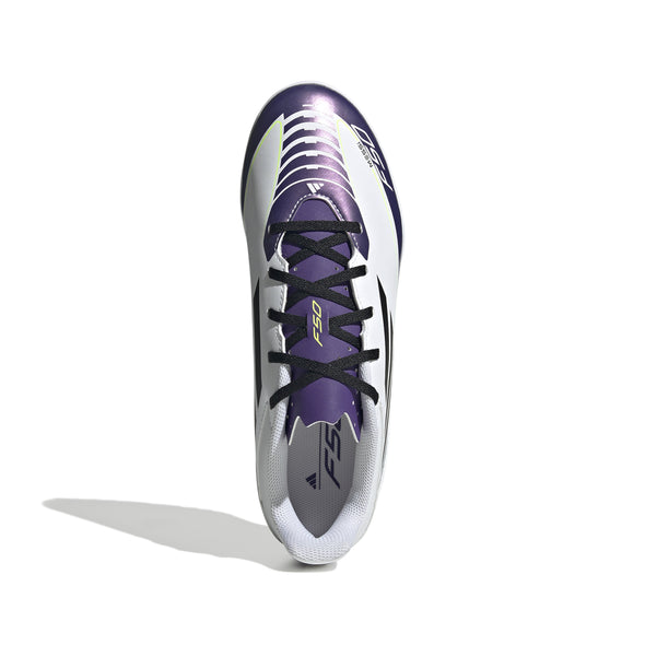 adidas F50 Club Messi TF White/ Core Black/ Unity Purple