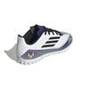 adidas F50 Club TF Junior Messi- White/ Cloud Black/ Unity Purple