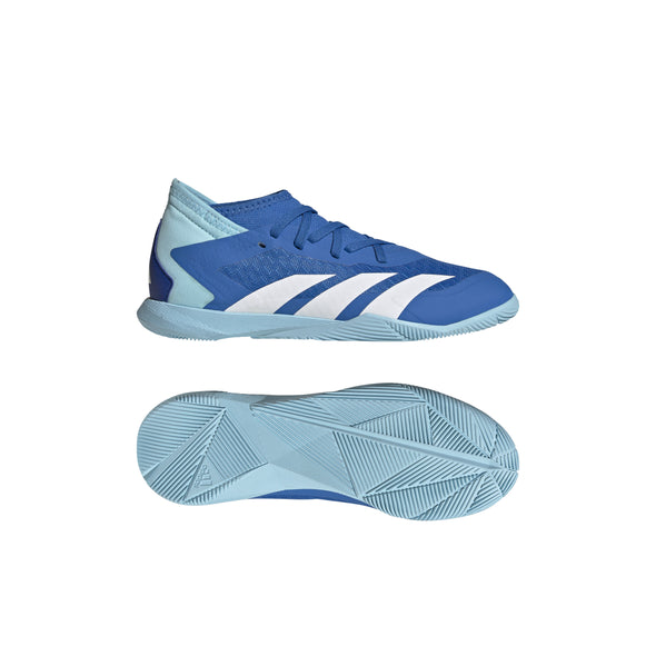 adidas Predator Accuracy.3 Junior IN Indoor Soccer Shoes - Bright Royal/ White/ Bliss Blue