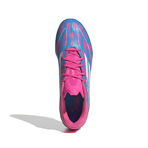 adidas F50 League TF Solar Blue/ White/ Solar Pink