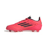 adidas F50 Pro FG Junior- Turbo/ Aurora Black/ Platinum Metallic