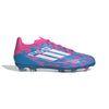 adidas J F50 League FG -  Solar Blue/ White/ Solar Pink