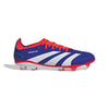 adidas Predator Pro FG Firm Ground Soccer Cleat -  Cloud White / Solar Red / Lucid Blue