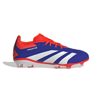 adidas Predator Elite FG Junior Firm Ground Soccer Cleat - 	 Lucid Blue/ White /Solar Red