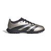 adidas Predator League Low TF Junior Turf Soccer Cleat -Platin Metallic/ Aurora Black/ Turbo