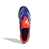 adidas Predator Elite Fold Tounge FG Firm Ground Soccer Cleat - Lucid Blue / Cloud White / Solar Red