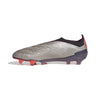 adidas Predator Elite Laceless FG Firm Ground Soccer Cleat - Platin Metallic/ Aurora Black/ Turbo