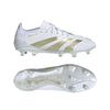 adidas Predator Elite FG Firm Ground Soccer Cleat -Cloud White / Gold Metallic / Cloud White