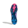 adidas F50 + FG Firm Ground Soccer Cleat  Solar Blue/ White/ Solar Pink