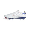 adidas Copa Pure 2 Elite FG Firm Ground Soccer Cleat -Cloud White / Lucid Blue / Solar Red