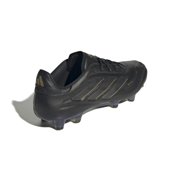 adidas Copa Pure 2 Elite FG Firm Ground Soccer Cleat - Core Black/Carbon/ Gold Metallic