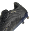 adidas Copa Pure 2 Elite FG Firm Ground Soccer Cleat - Core Black/Carbon/ Gold Metallic