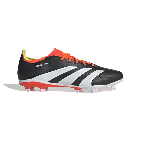 adidas Predator League Low FG Firm Ground Soccer Cleat - Core Black/White/Solar Red