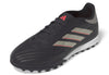adidas Copa Pure 2 League TF Turf Soccer Cleat - Aurora Black/ Platin Metallic/ Turbo