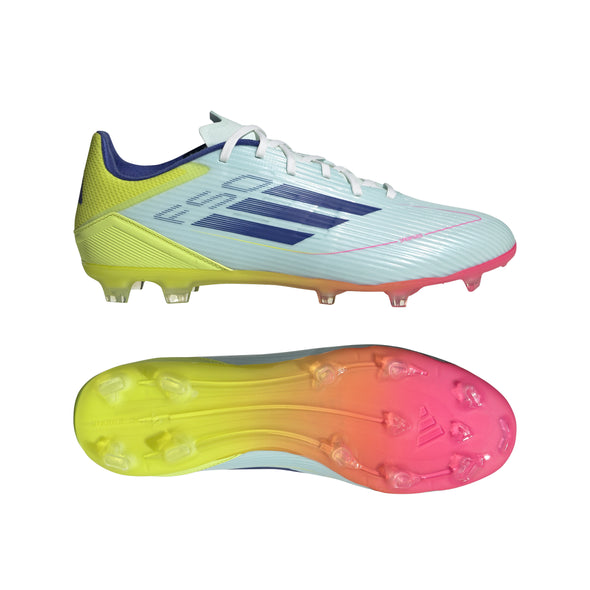 adidas F50 League FG Almost Blue/ Lucid Pink/ Semi Solar Yellow