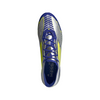 adidas F50 Elite Messi FG Firm Ground Soccer Cleats- Silver Metallic/Solar Yellow/Lucid Blue