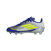 adidas Messi F50 League Junior FG -Silver Metallic/Solar Yellow/Lucid Blue