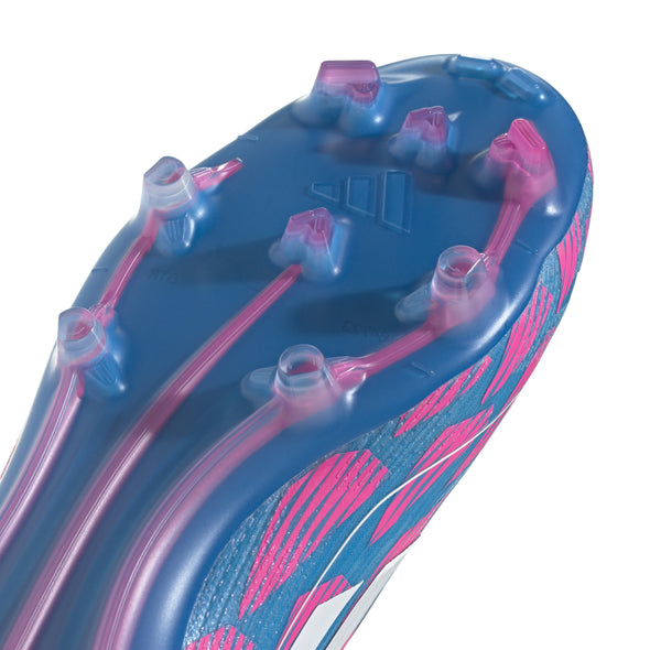 adidas F50 Pro FG Firm Ground Soccer Cleat 	 Solar Blue/ White/ SolarPink