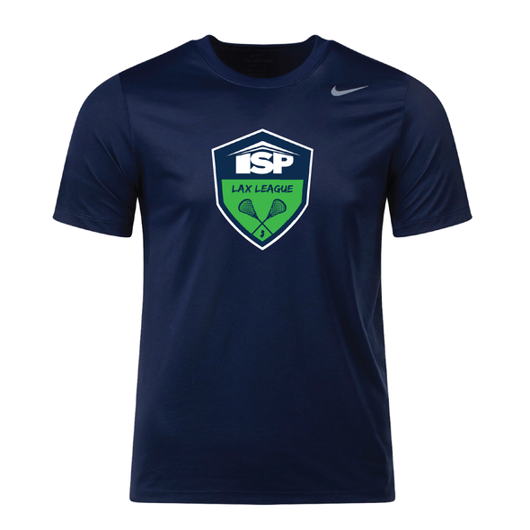 ISP LAX Nike Legend Short Sleeve Shirt Navy