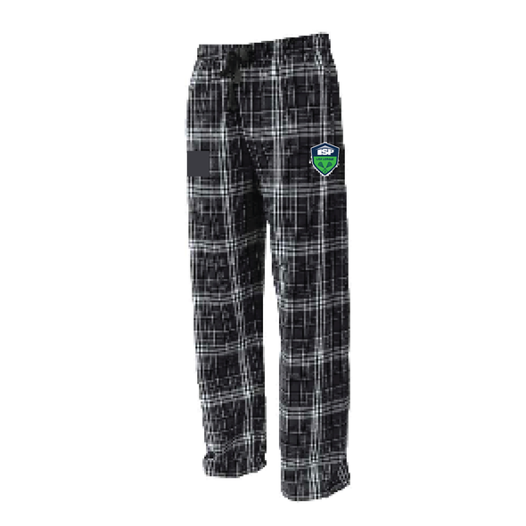 ISP LAX Flannel Plaid Pajama Pant Black/White