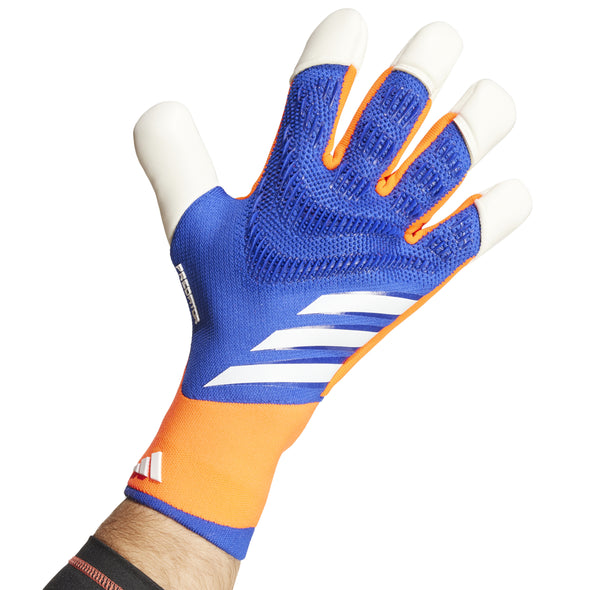 adidas Predator Pro Hybrid Goalkeeper Gloves - Blue/Red/White