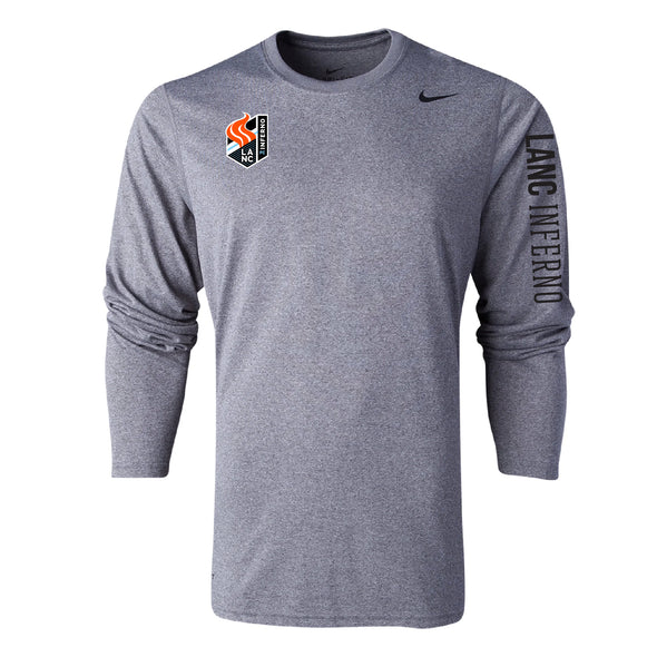 Lancaster Inferno Nike Legend LS Shirt Grey