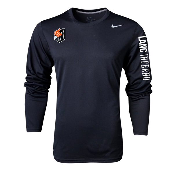 Lancaster Inferno Nike Legend LS Shirt Black